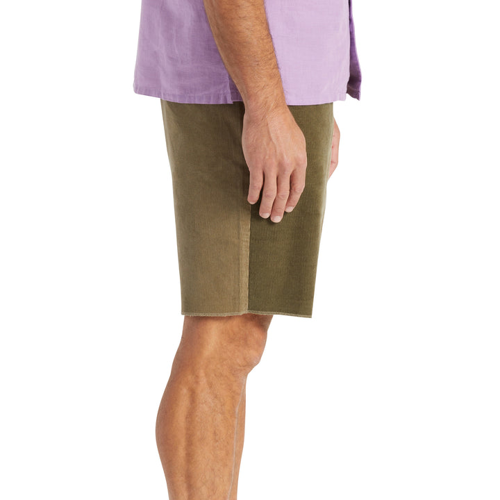 Brixton Madrid II Hemmed Shorts Mermaid/Military Olive Cord