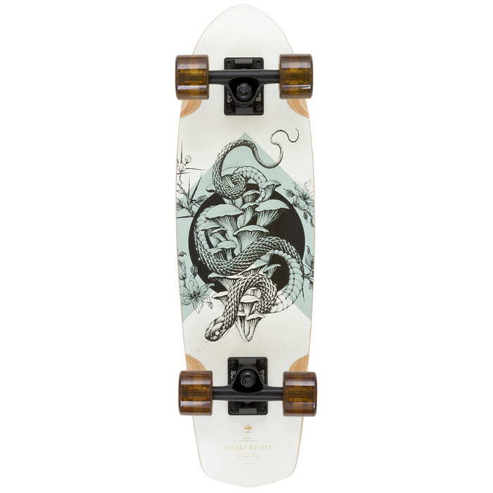 Arbor Pocket Rocket Bamboo Cruiser Skateboard Complete