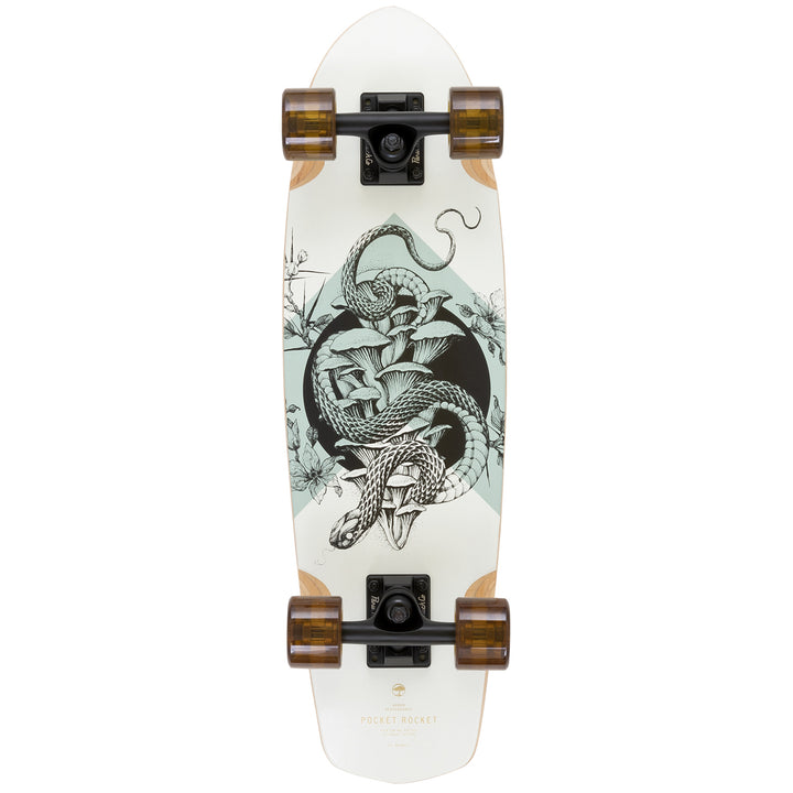 Arbor Pocket Rocket Bamboo Cruiser Skateboard Complete