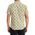 Brixton Charter Print Short-Sleeve Shirt - Men's Off White/Pheonix Orange/Joe Blue