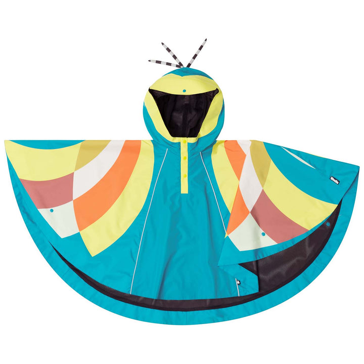 WeeDo funwear WOODY Bird Rain Cape - Kids' Multi Colored