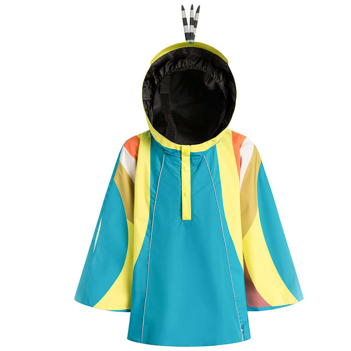 WeeDo funwear WOODY Bird Rain Cape - Kids' Multi Colored