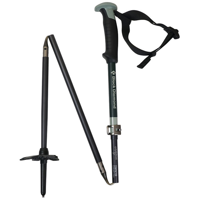 Spark R&D x Black Diamond Compactor Splitboard Poles 2023 Forest