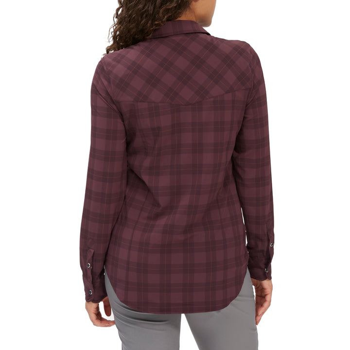 Flylow Dolly Shirt - Women's Elderberry (Plaid)