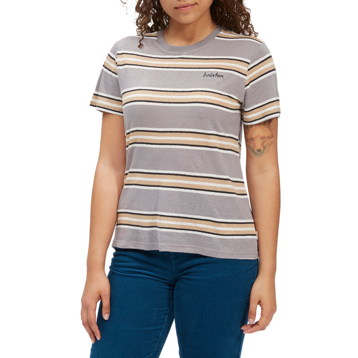 Brixton Hilt T-Shirt - Women's Heather Grey