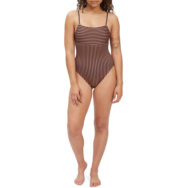 Patagonia Reversible Sunrise Slider One-Piece - Women's Calm Waters/Ink Black