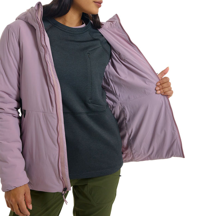 Burton Multipath Hooded Insulated Jacket - Women's Elderberry/True Black