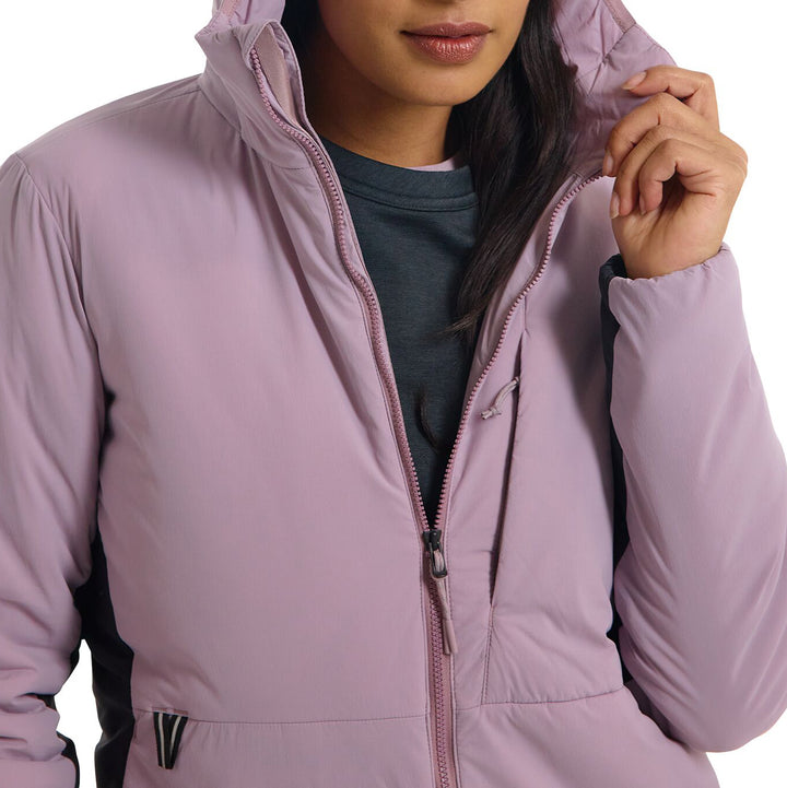 Burton Multipath Hooded Insulated Jacket - Women's Elderberry/True Black