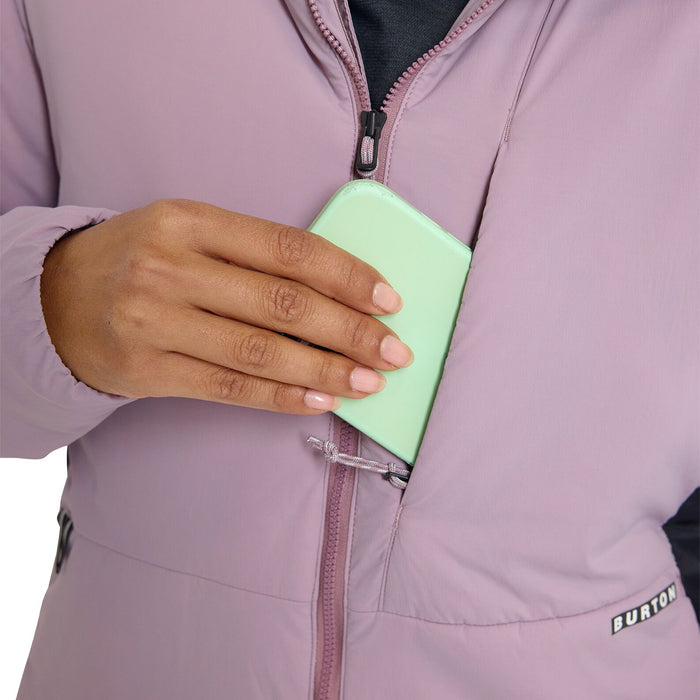 Burton Multipath Hooded Insulated Jacket - Women's Elderberry/True Black