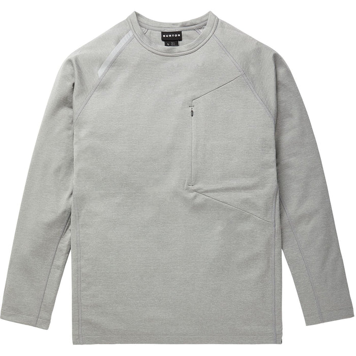 Burton Multipath Grid Crewneck - Men's Sharkskin