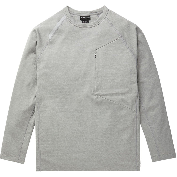 Burton Multipath Grid Crewneck - Men's Sharkskin