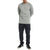 Burton Multipath Grid Crewneck - Men's Sharkskin