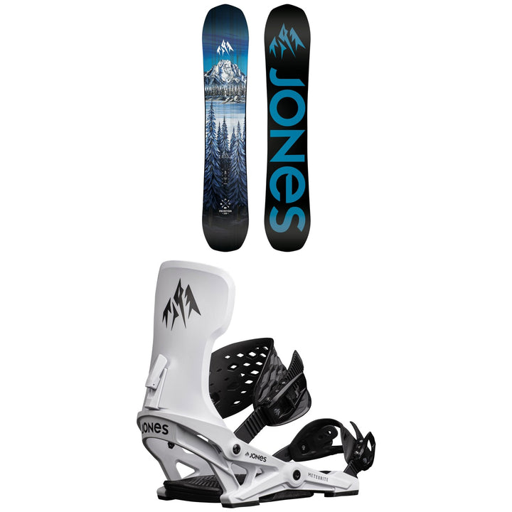 Jones Frontier Snowboard + Meteorite Snowboard Bindings 2023