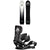 Jones Stratos Snowboard + Meteorite Snowboard Bindings 2023
