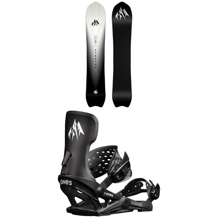 Jones Stratos Snowboard + Meteorite Snowboard Bindings 2023