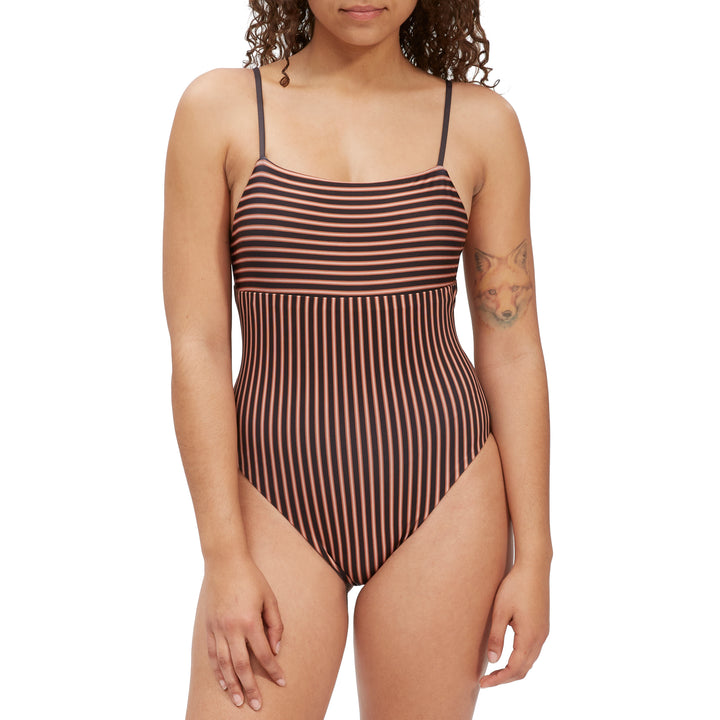 Patagonia Reversible Sunrise Slider One-Piece - Women's Calm Waters/Ink Black