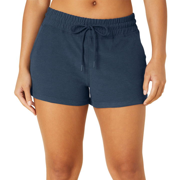 Beyond Yoga Spacedye Worked Up Shorts - Women's Nocturnal Navy