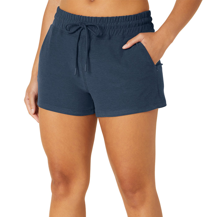 Beyond Yoga Spacedye Worked Up Shorts - Women's Nocturnal Navy