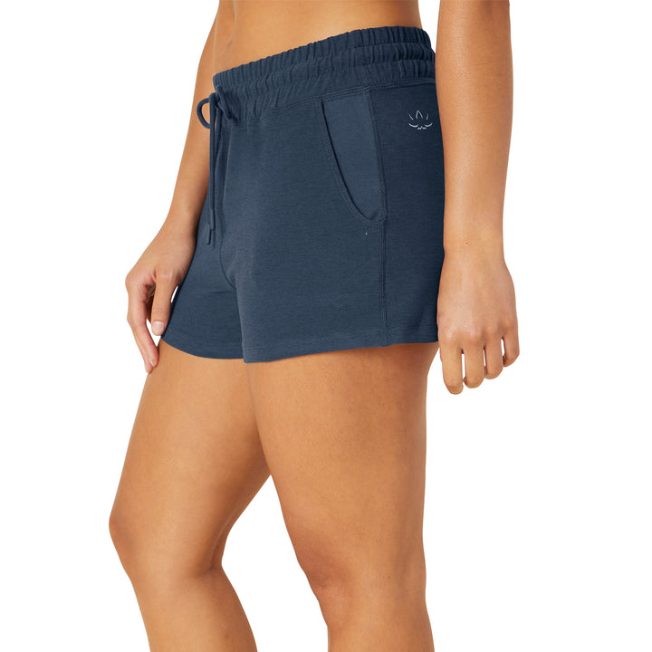 Beyond Yoga Spacedye Worked Up Shorts - Women's Nocturnal Navy
