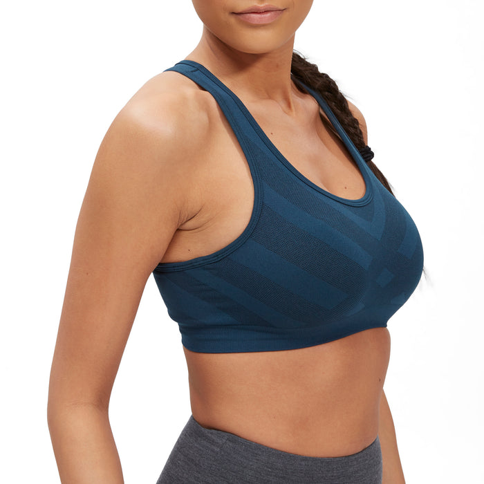 Smartwool Seamless Racerback Bra - Women's Twilight Blue