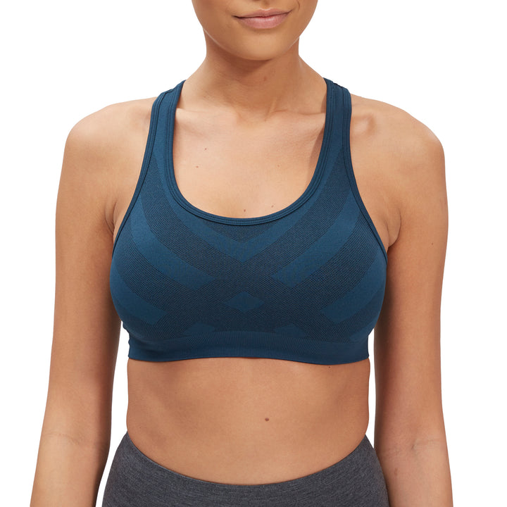 Smartwool Seamless Racerback Bra - Women's Twilight Blue