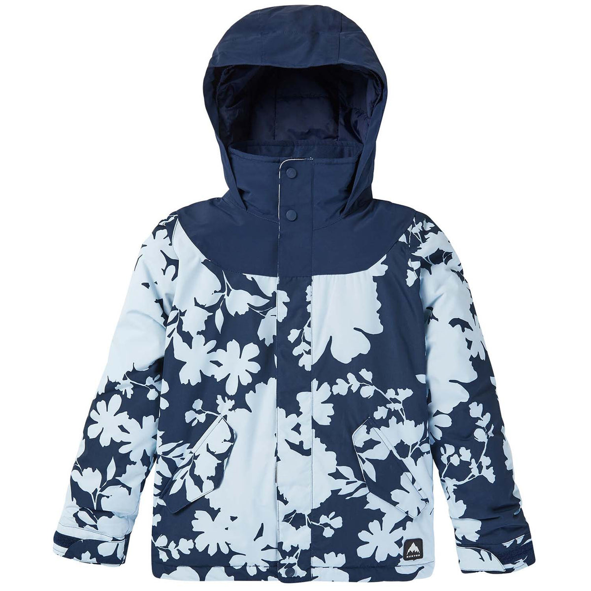 Burton Elodie Jacket - Girls' Dress Blue/Ballad Blue Carnellia