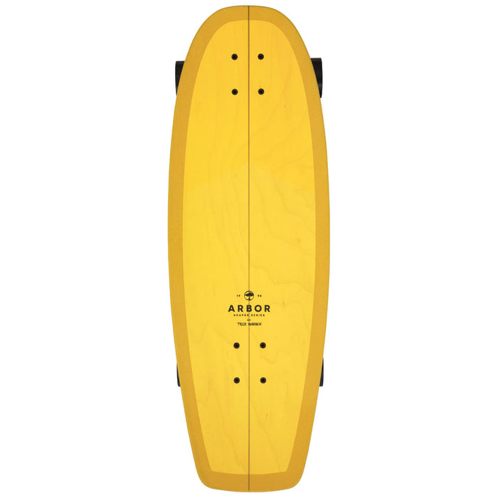 Arbor Warren Shaper Skatesurf Longboard Complete