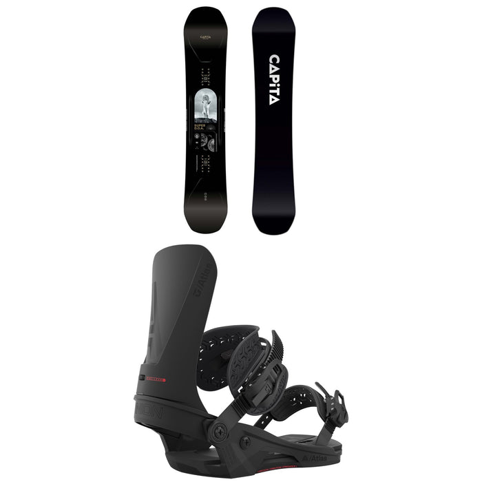 CAPiTA Super DOA Snowboard + Union Atlas Snowboard Bindings 2023