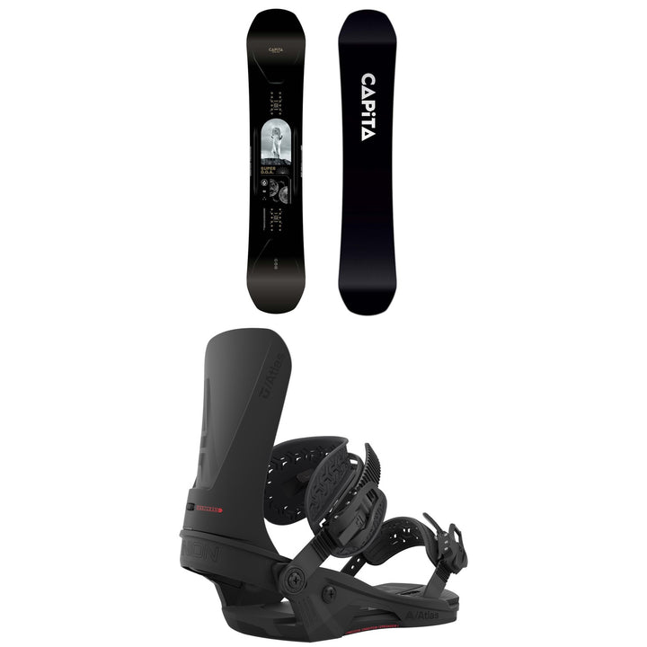 CAPiTA Super DOA Snowboard + Union Atlas Snowboard Bindings 2023