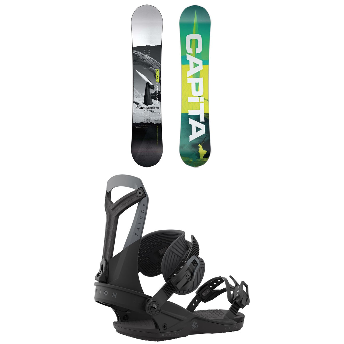 CAPiTA The Outsiders Snowboard + Union Falcor Snowboard Binding 2023