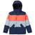 Burton Symbol Jacket - Boys' Dress Blue/Tetra Orange/Ballad Blue