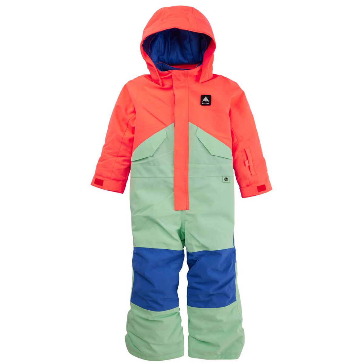 Burton One Piece - Toddlers' Tetra Orange/Jewel Green