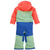 Burton One Piece - Toddlers' Tetra Orange/Jewel Green