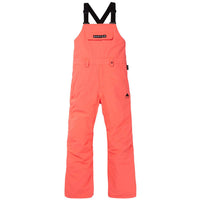 Burton Skylar Bibs - Kids' Tetra Orange::Tetra Orange