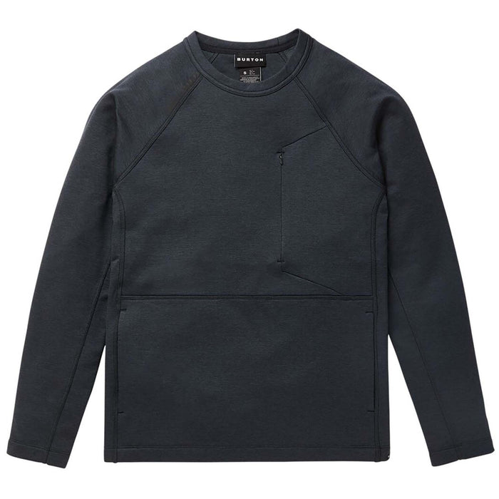 Burton Multipath Grid Crewneck Fleece - Women's True Black