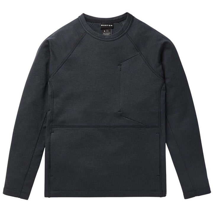 Burton Multipath Grid Crewneck Fleece - Women's True Black