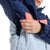 Burton Ropedrop Jacket - Boys' Dress Blue/Ballad Blue/Tetra Orange