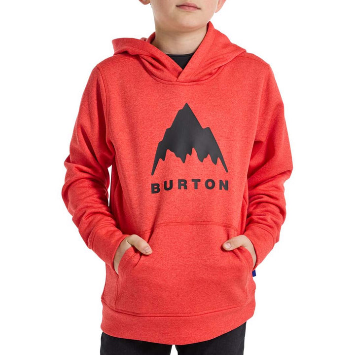 Burton Oak Pullover Hoodie - Kids' Tomato Heather