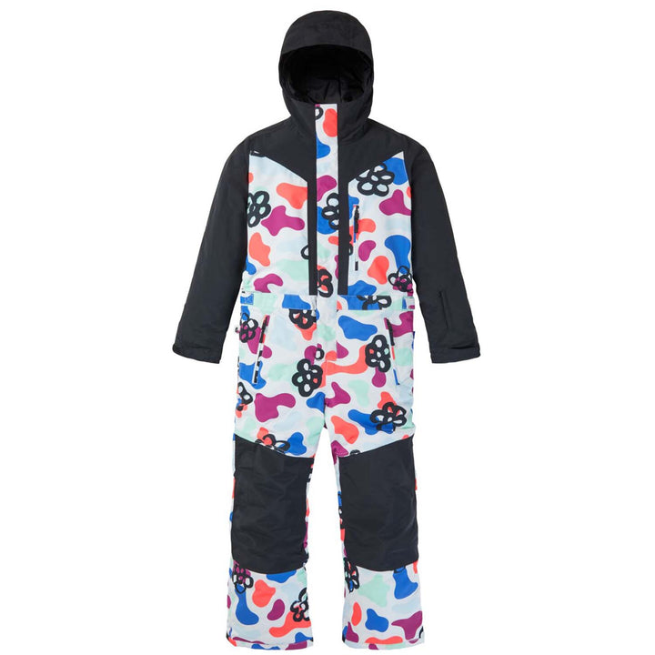 Burton 2L One Piece - Kids' True Black/Flora Mirage