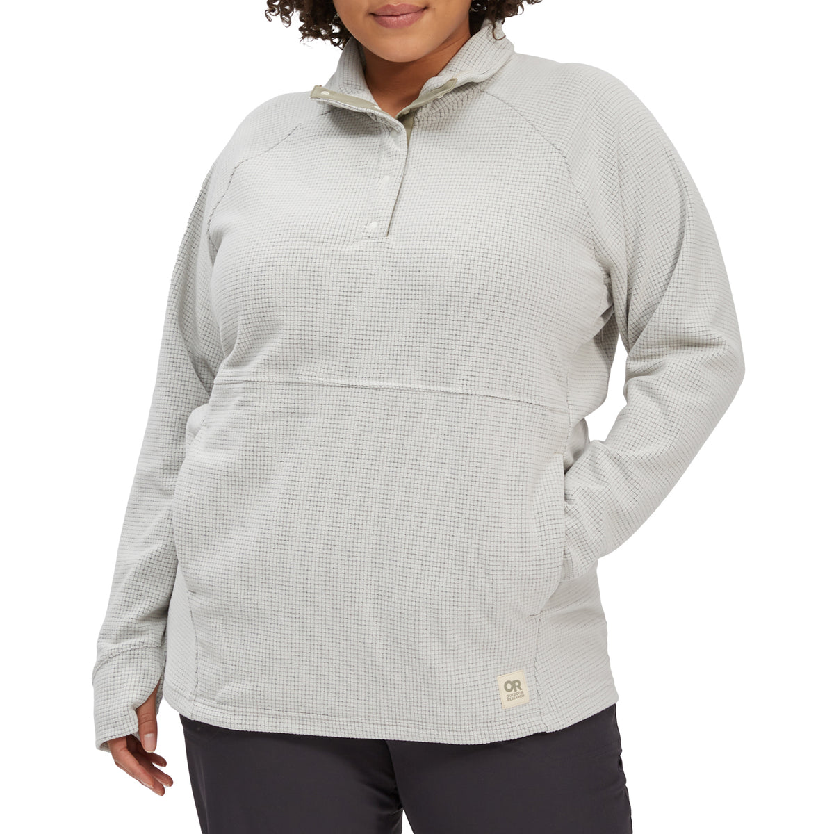 Outdoor Research Trail Mix Snap Pullover Fleece - Women's Sand