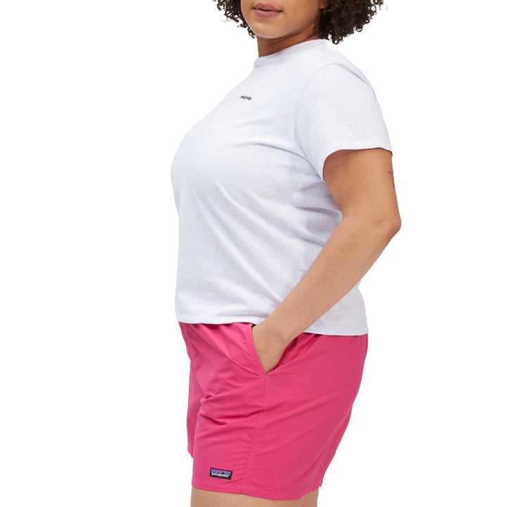 Patagonia P-6 Logo Responsibili T-Shirt - Women's White