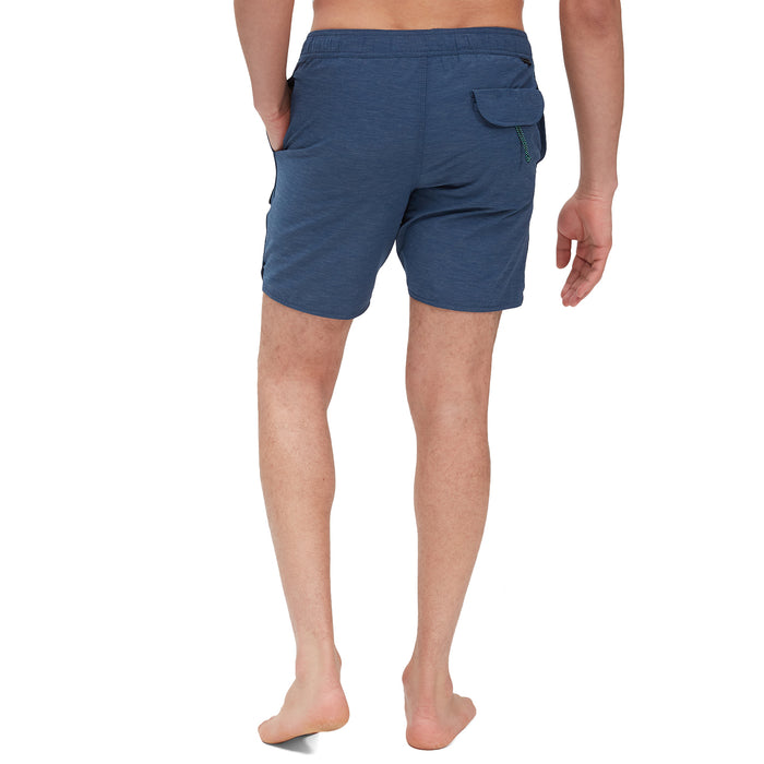 Vissla Solid Sets 17.5" Ecolastic Trunks - Men's Dark Denim