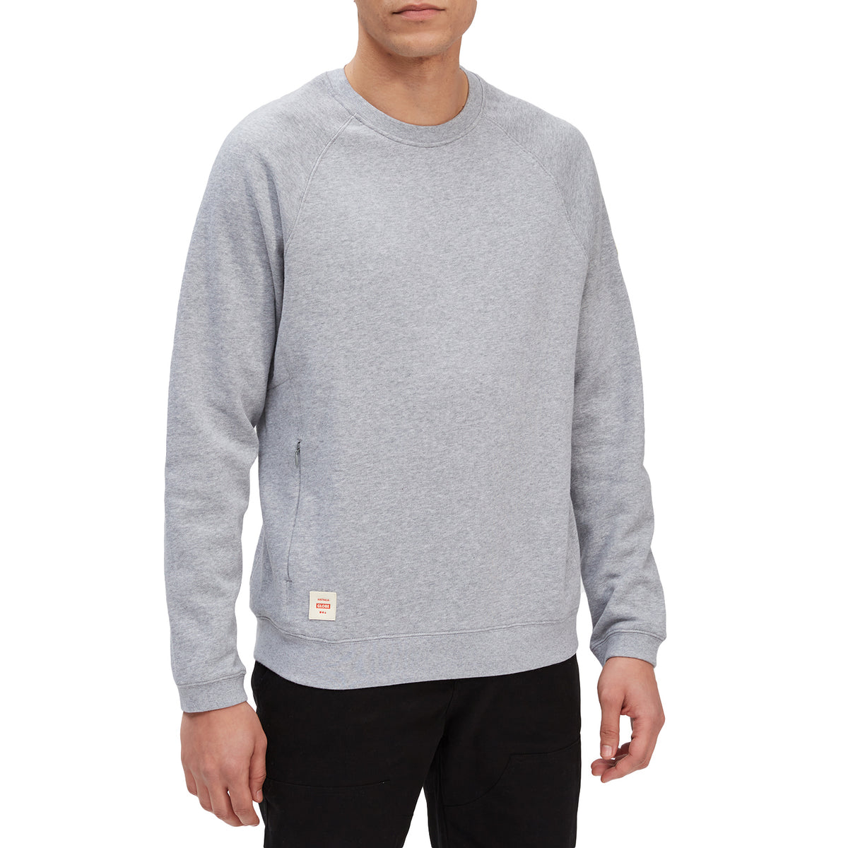 Globe Traveller Crew - Men's Grey Marle