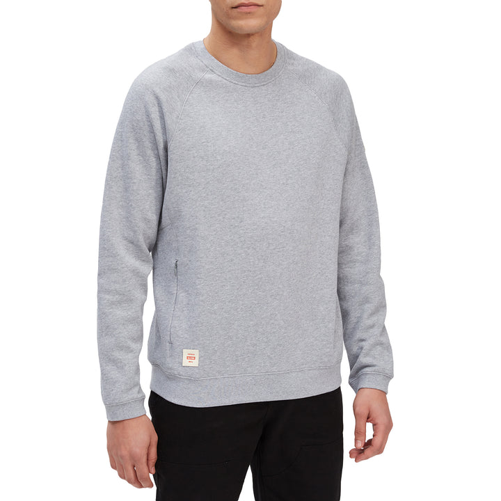 Globe Traveller Crew - Men's Grey Marle