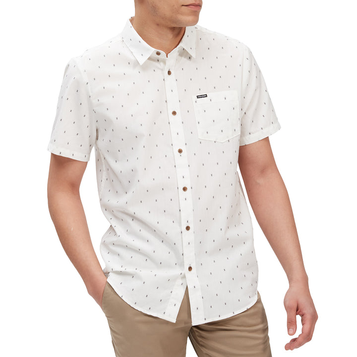 Volcom Janko Short-Sleeve Shirt - Men's Cloud