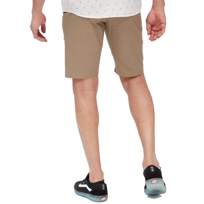 Volcom Frickin MDN Stretch Shorts - Men's Khaki