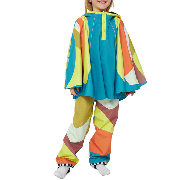 WeeDo funwear WOODY Bird Rain Cape - Kids' Multi Colored