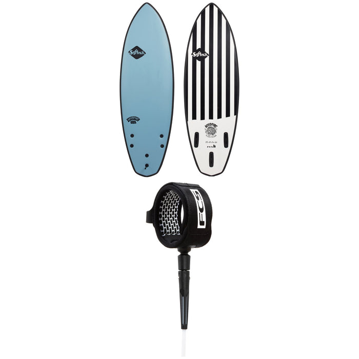 Softech Toledo Wildfire FCS II 5'11" Surfboard + FCS 6' All Around Essential Leash