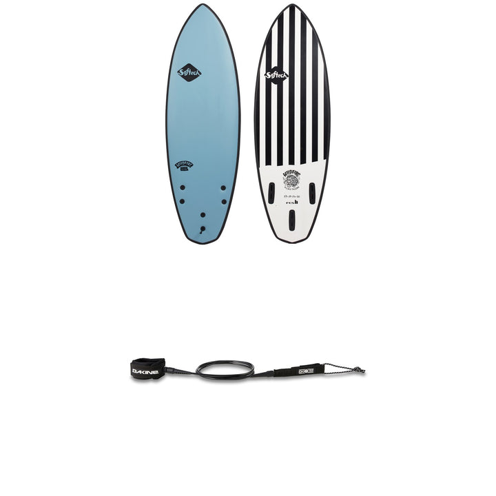 Softech Toledo Wildfire FCS II 5'3" Surfboard + Dakine John John Florence Comp 5' Leash
