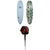 Softech The Middie 6'10" Surfboard + FCS 7' All Around Essential Leash
